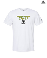 Hamakua Cougars Football Dad - Mens Adidas Performance Shirt