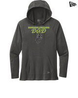 Hamakua Cougars Football Dad - New Era Tri-Blend Hoodie