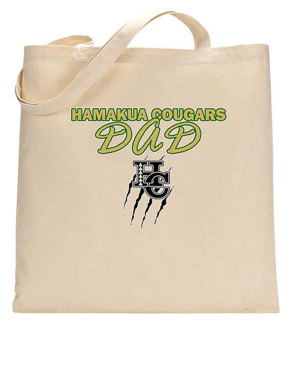 Hamakua Cougars Football Dad - Tote
