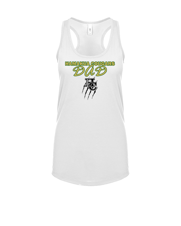 Hamakua Cougars Football Dad - Womens Tank Top