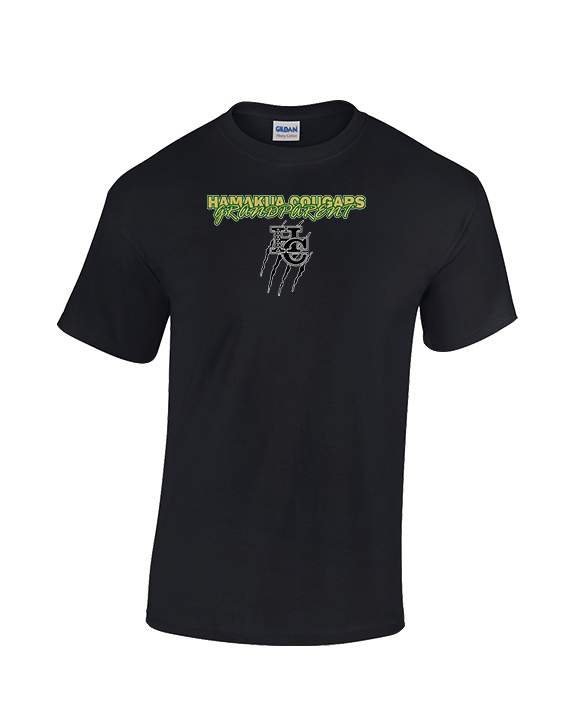 Hamakua Cougars Football Grandparent - Cotton T-Shirt