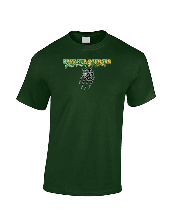 Hamakua Cougars Football Grandparent - Cotton T-Shirt