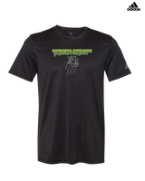 Hamakua Cougars Football Grandparent - Mens Adidas Performance Shirt