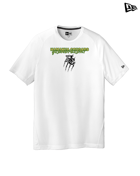 Hamakua Cougars Football Grandparent - New Era Performance Shirt
