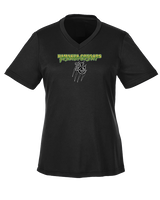 Hamakua Cougars Football Grandparent - Womens Performance Shirt