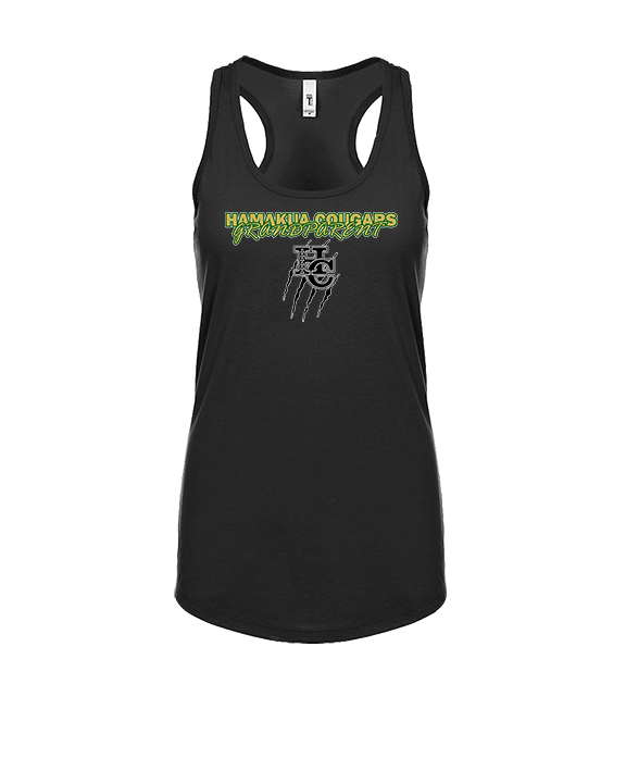 Hamakua Cougars Football Grandparent - Womens Tank Top