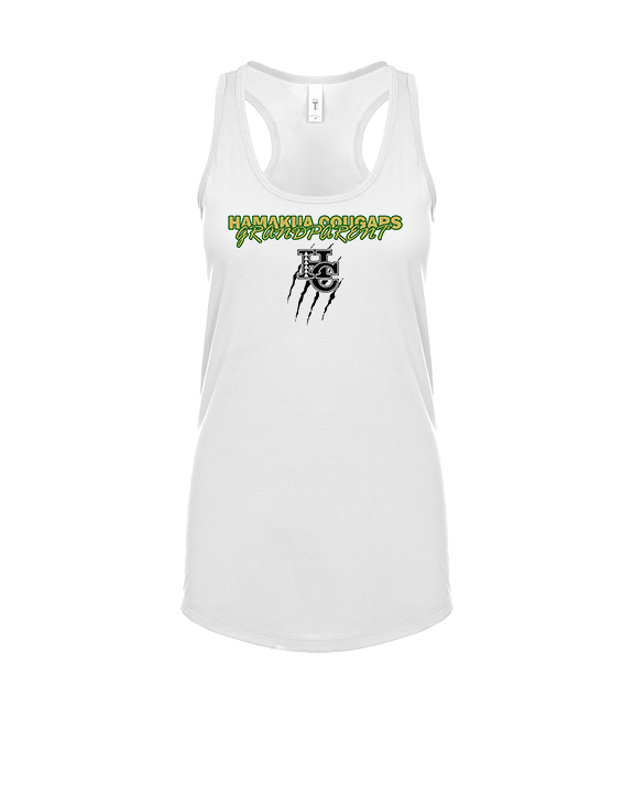 Hamakua Cougars Football Grandparent - Womens Tank Top
