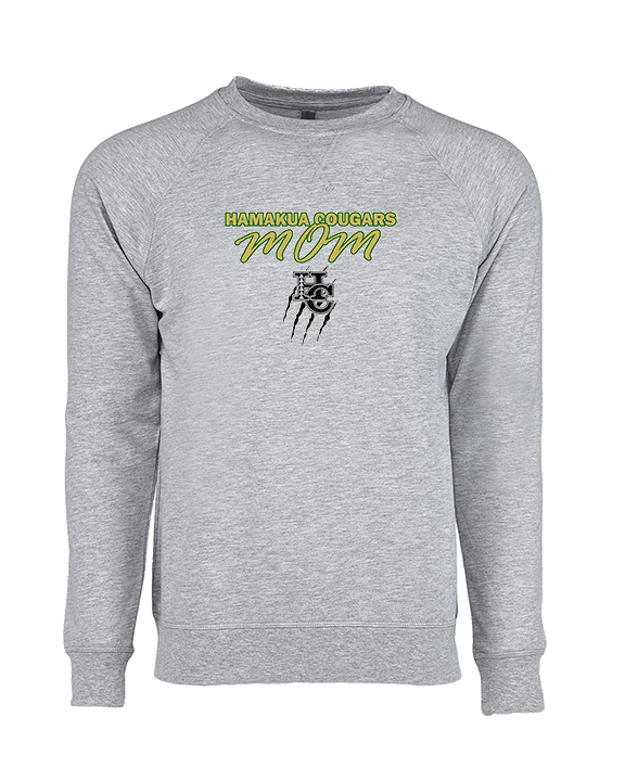 Hamakua Cougars Football Mom - Crewneck Sweatshirt