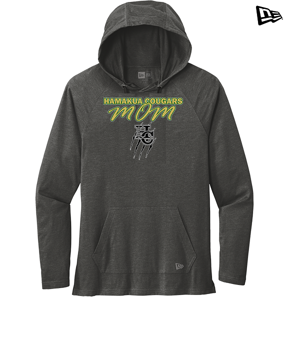 Hamakua Cougars Football Mom - New Era Tri-Blend Hoodie