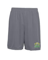 Hamakua Cougars Football Unleashed - Mens 7inch Training Shorts