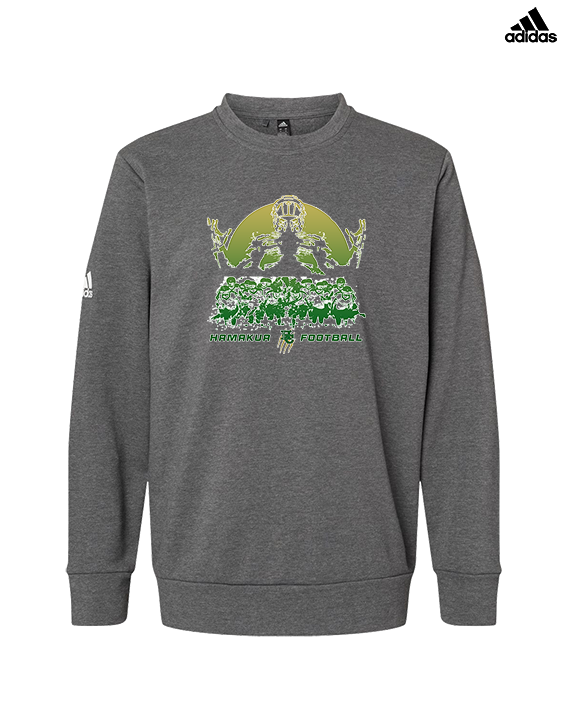 Hamakua Cougars Football Unleashed - Mens Adidas Crewneck