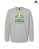 Hamakua Cougars Football Unleashed - Mens Adidas Crewneck