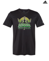 Hamakua Cougars Football Unleashed - Mens Adidas Performance Shirt