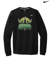 Hamakua Cougars Football Unleashed - Mens Nike Crewneck