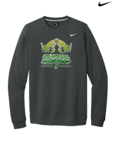 Hamakua Cougars Football Unleashed - Mens Nike Crewneck