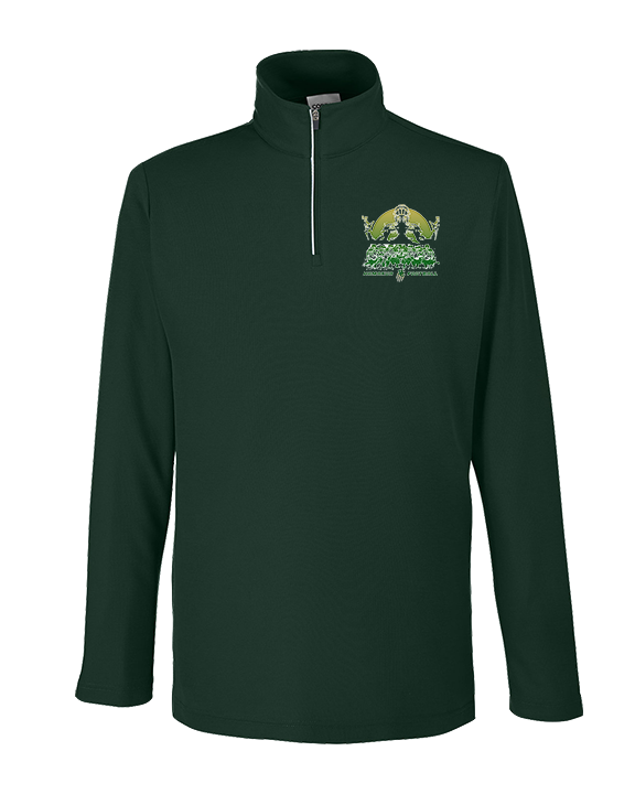 Hamakua Cougars Football Unleashed - Mens Quarter Zip