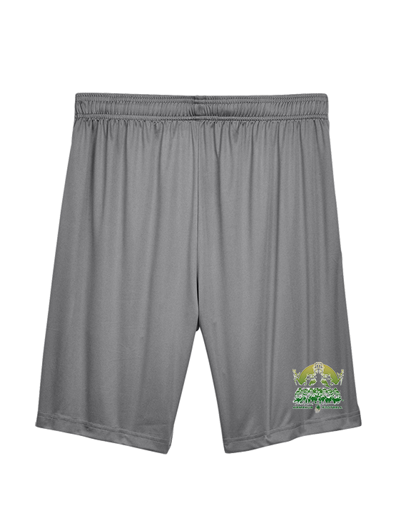 Hamakua Cougars Football Unleashed - Mens Training Shorts with Pockets