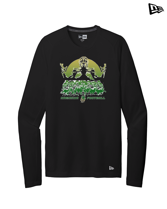 Hamakua Cougars Football Unleashed - New Era Performance Long Sleeve