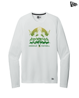 Hamakua Cougars Football Unleashed - New Era Performance Long Sleeve