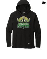 Hamakua Cougars Football Unleashed - New Era Tri-Blend Hoodie