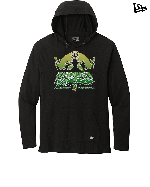Hamakua Cougars Football Unleashed - New Era Tri-Blend Hoodie