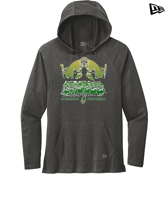 Hamakua Cougars Football Unleashed - New Era Tri-Blend Hoodie
