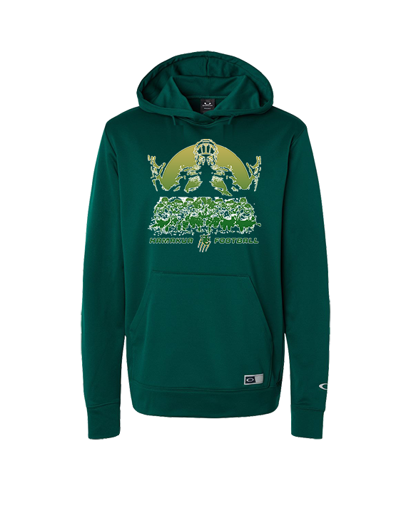 Hamakua Cougars Football Unleashed - Oakley Performance Hoodie
