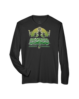 Hamakua Cougars Football Unleashed - Performance Longsleeve