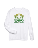 Hamakua Cougars Football Unleashed - Performance Longsleeve