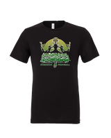 Hamakua Cougars Football Unleashed - Tri-Blend Shirt