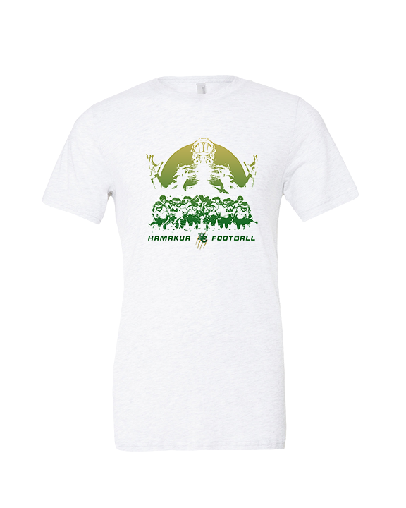 Hamakua Cougars Football Unleashed - Tri-Blend Shirt