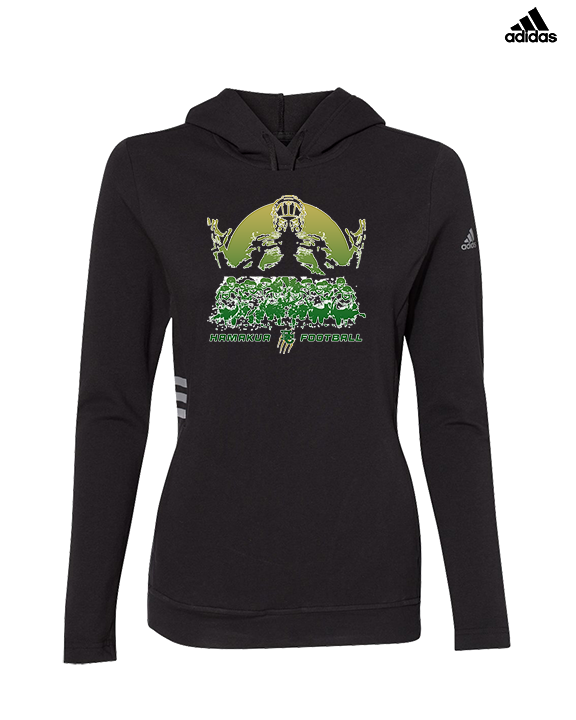 Hamakua Cougars Football Unleashed - Womens Adidas Hoodie