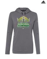 Hamakua Cougars Football Unleashed - Womens Adidas Hoodie