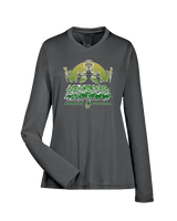 Hamakua Cougars Football Unleashed - Womens Performance Longsleeve