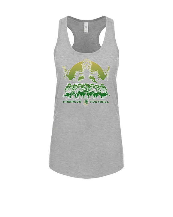 Hamakua Cougars Football Unleashed - Womens Tank Top