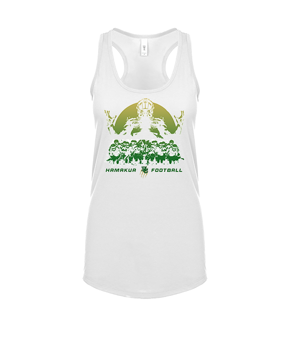 Hamakua Cougars Football Unleashed - Womens Tank Top