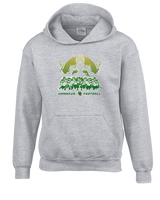 Hamakua Cougars Football Unleashed - Youth Hoodie