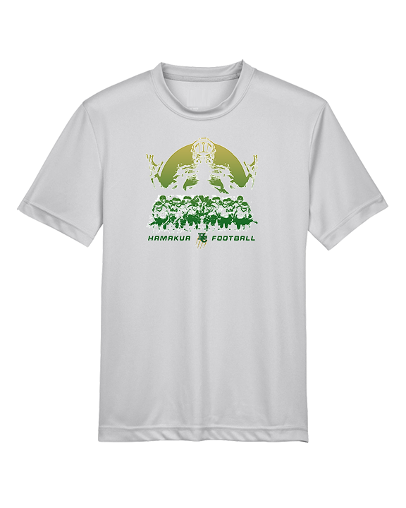 Hamakua Cougars Football Unleashed - Youth Performance Shirt