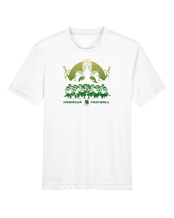 Hamakua Cougars Football Unleashed - Youth Performance Shirt