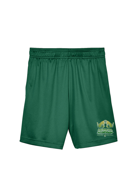 Hamakua Cougars Football Unleashed - Youth Training Shorts