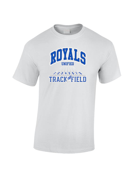 Hamilton Southeastern HS Track & Field Lanes - Cotton T-Shirt