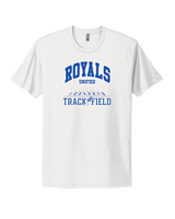 Hamilton Southeastern HS Track & Field Lanes - Mens Select Cotton T-Shirt