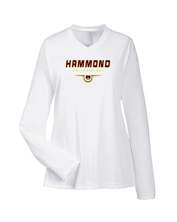 Hammond HS Football Design - Womens Performance Longsleeve