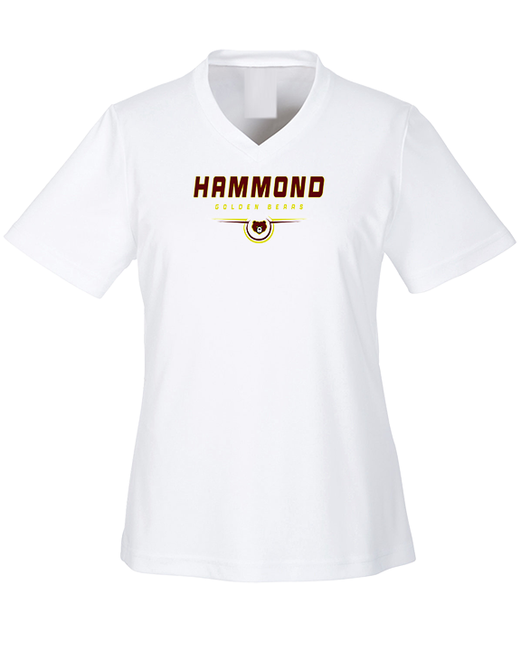 Hammond HS Football Design - Womens Performance Shirt