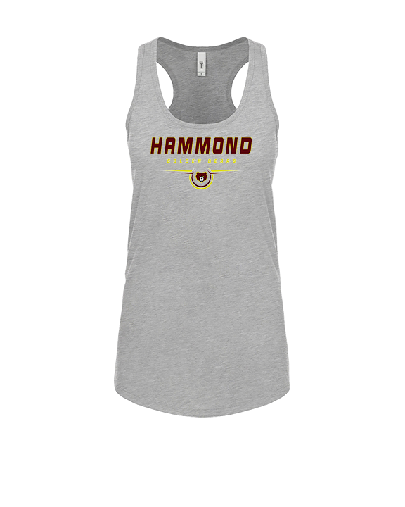 Hammond HS Football Design - Womens Tank Top