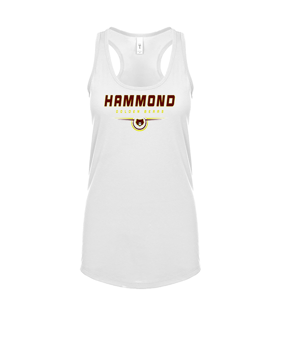 Hammond HS Football Design - Womens Tank Top