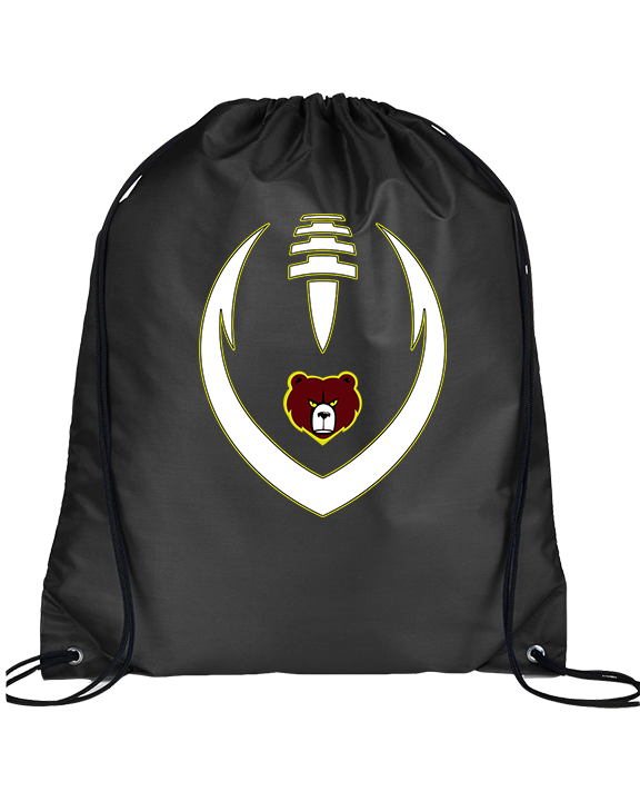 Hammond HS Football Full Football - Drawstring Bag