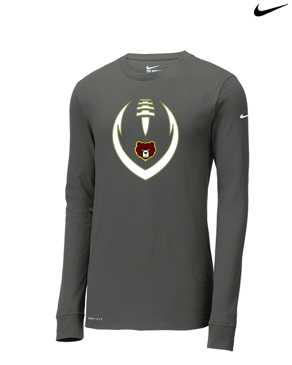 Hammond HS Football Full Football - Mens Nike Longsleeve