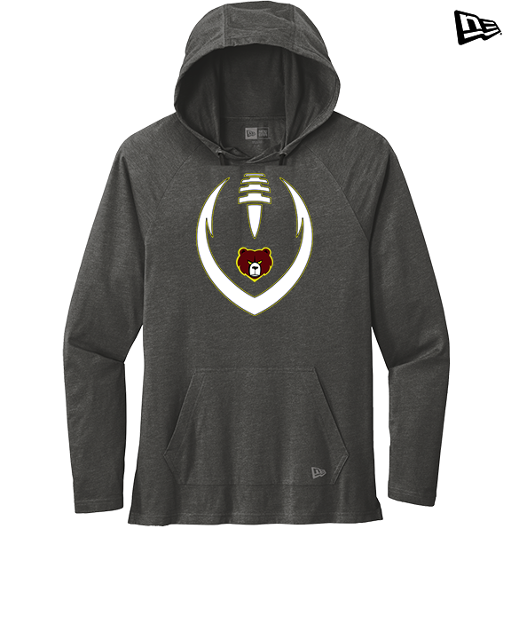 Hammond HS Football Full Football - New Era Tri-Blend Hoodie