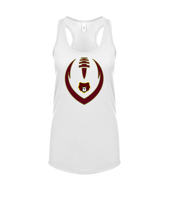 Hammond HS Football Full Football - Womens Tank Top